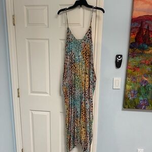 Lovestitch Multicolor Spaghetti Strap Maxi Dress